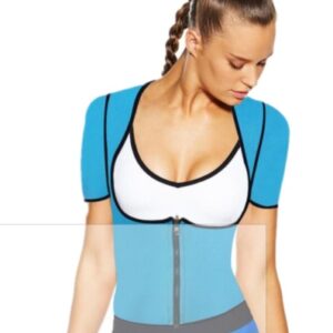 Womens Sports Shapewear Body Corset Blue