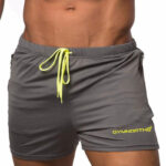 Men’s quick-dry sports shorts in multiple colors for running and gym workouts